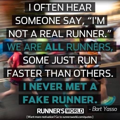 not a real runner